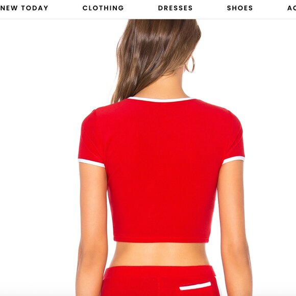 Alexis Terry Crop Tee Bond Eye - Picture 3 of 4